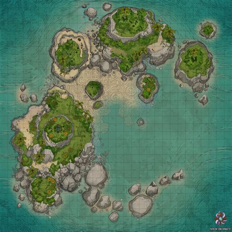 Sandy Island Battle Map by Hassly on DeviantArt
