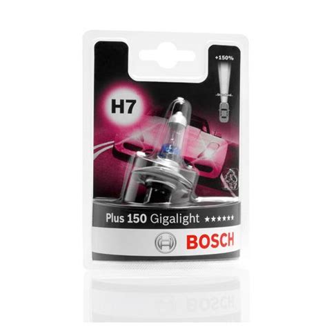 Лампа H7 55W 12V Gigalight Plus 150 блистер BOSCH код 1987301137 купить ...