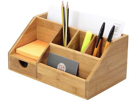Kaufe Woodquail Stationery Organiser Letter Holder, Made of Bamboo