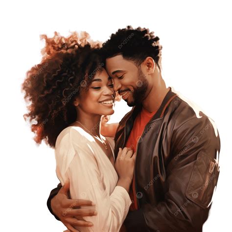 Happy In Love Black Couple, Couple, Black, Together PNG Transparent