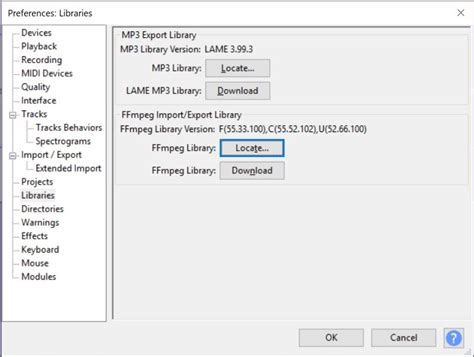 Simple! How to install FFmpeg Audacity