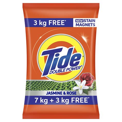 Tide Plus Double Power Detergent Washing Powder Jasmine & Rose 7kg