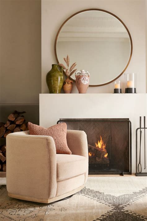 Danton Wood Base Swivel Chair | Room inspiration, Upholstered swivel ...