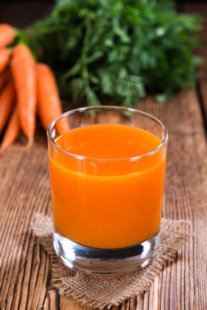 Premium Photo | Carrot juice