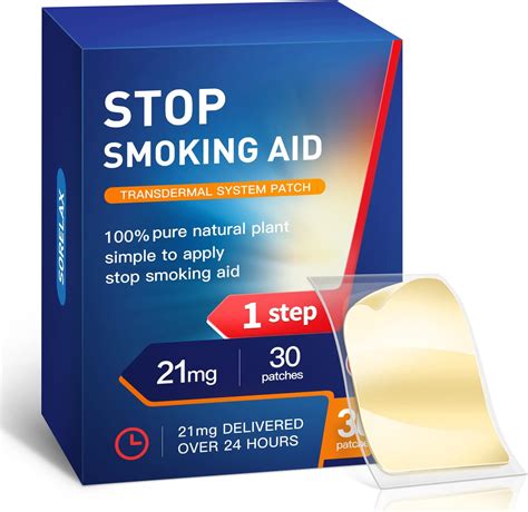 Amazon.com: 【30 Patches】Smoking Aid Stop Smoking Patch Step 1, Easy and