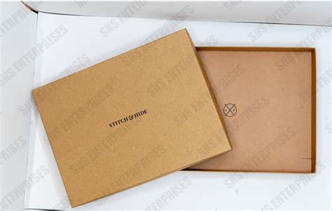 brown leather printed wallet box  piece  chennai id