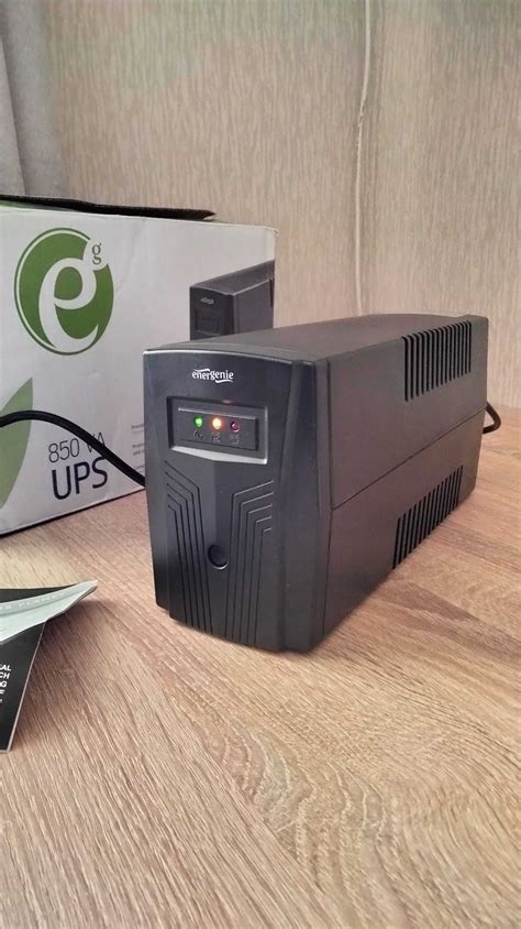 ДБЖ EnerGenie 850VA, серія EG-UPS-B850 BASIC ИБП: 1 499 грн ...