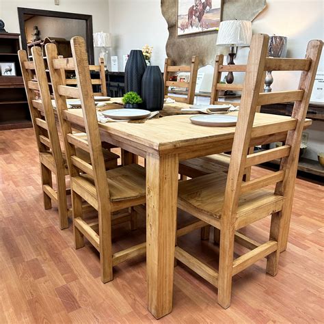 Stockyards Dining Set – Rustic Furniture Depot