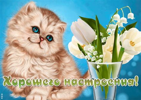 Картинка хорошего настроения и удачного дня | Открытки Онлайн