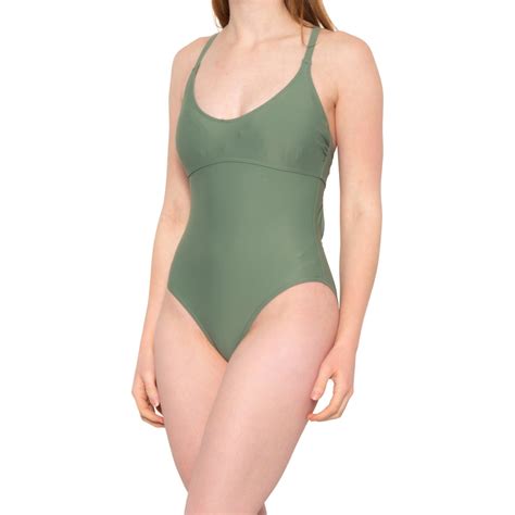 prAna Marina One-Piece Swimsuit - UPF 50+, Underwire, D Cup - Save 83%