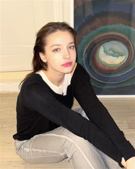 Angelina Danilova | Right before the double cleanse. | Instagram