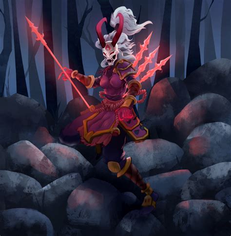 League of Legend's Kalista fanart on Behance