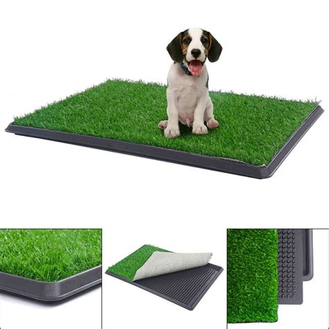 topcobe artificial grass dog potty grass puppy potty trainer  fake grass turf  dogs