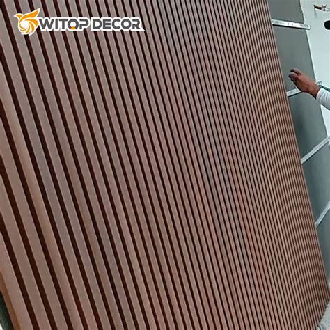 high quality outdoor wall panel waterproof wpc wall cladding