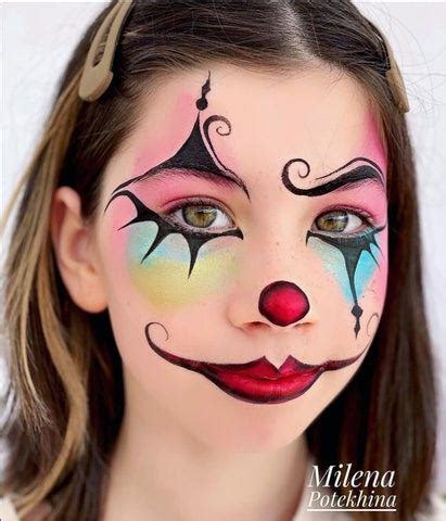 50+ Easy Clown Face Makeup Ideas. Original Post… | by Jest Paint | Medium