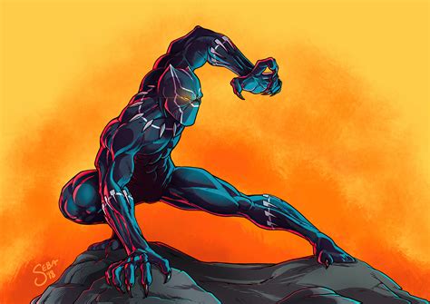 Black Panther Animated Hd Wallpaper 4k - Infoupdate.org