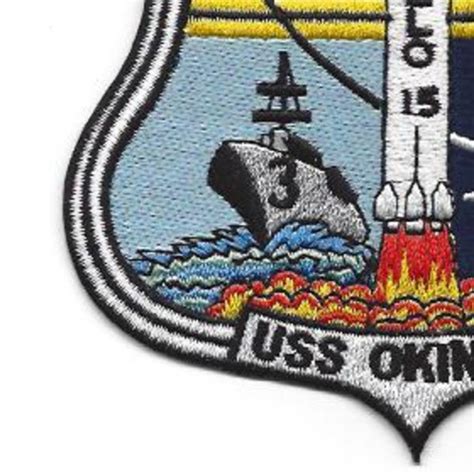 USS Okinawa LPH-3 Apollo 15 Patch | Amphibious Ship Patches | Navy ...