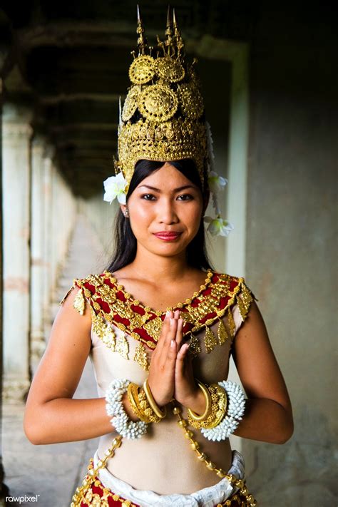 Download premium image of Cambodian dancer at Angkor Wat by Rob about