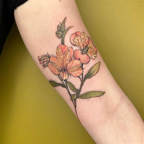 oleander flower tattoo