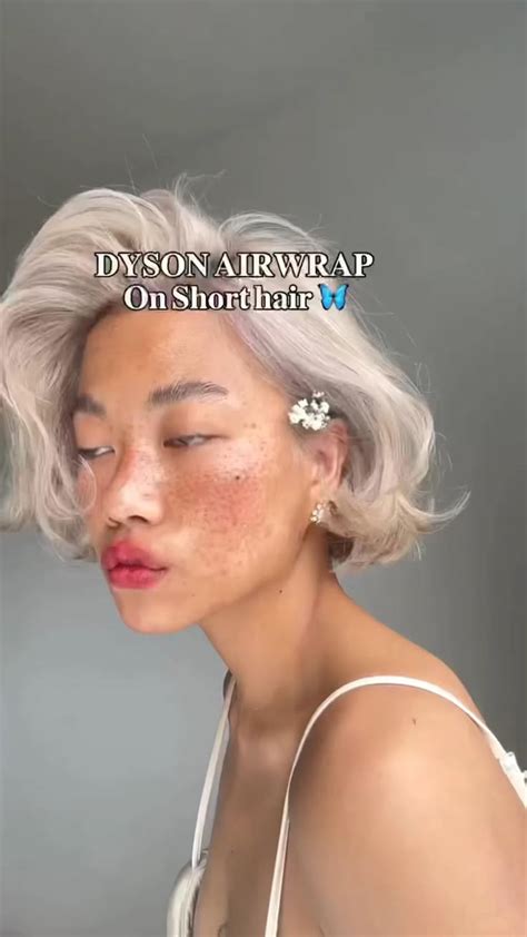 Dyson Airwrap Tutorial on Short Hair | Hair tutorial, Short hair ...