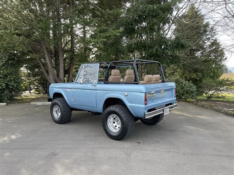 1971 Ford Bronco Brittany Blue — HighLine Classics