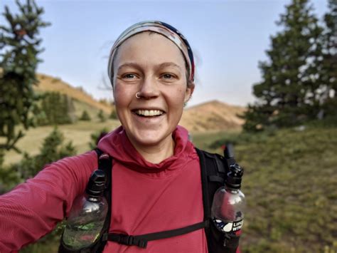 Mikaela Osler Post-Colorado Trail Women's Self-Supported Fastest Known ...