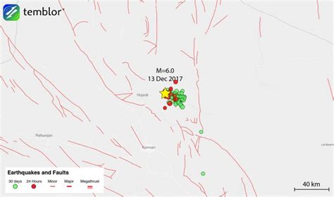 Iran struck by another series of earthquakes - Temblor.net