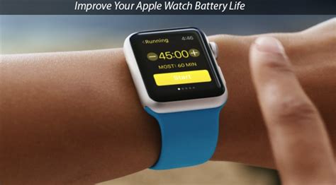 7 Tips to Improve Apple Watch Battery Life on WatchOS 3