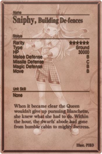 Sniphy m - Unofficial Fantasica Wiki