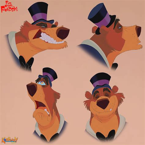 FAZBEAR FACES....UR UR URAR AUR by Kosperry on DeviantArt