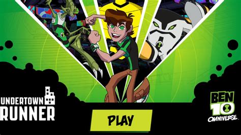 undertown runner ben  omniverse games cartoon network