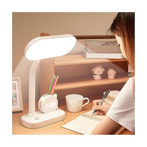 led reading desk lamp stepless dimming rechargeable light color switch