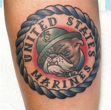 42++ Best Marine corps tattoos bulldog image ideas