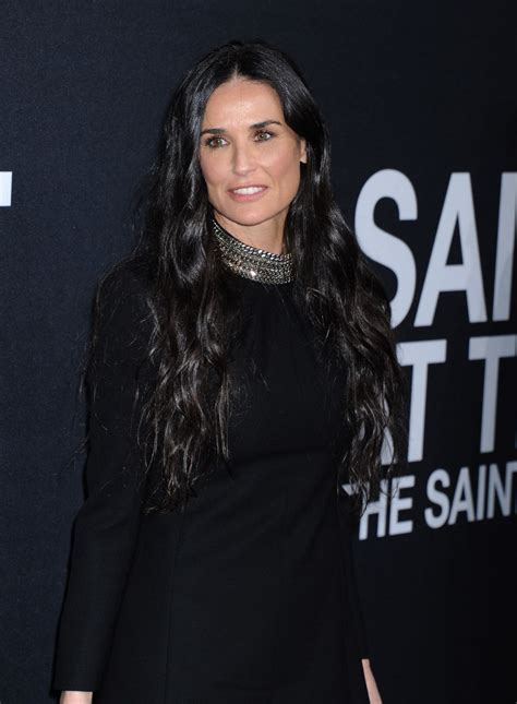 Demi Moore – Saint Laurent Show at The Palladium in Los Angeles 2/10