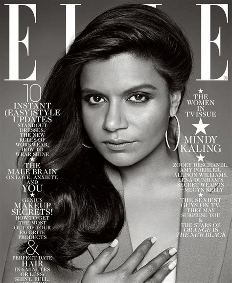 Mindy Kaling defends Elle cover