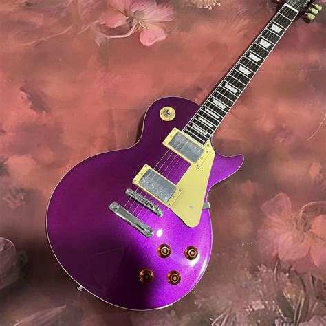 Electric Guitar Top: Purple Mahogany, US Warehouse Standard Body, Solid ...