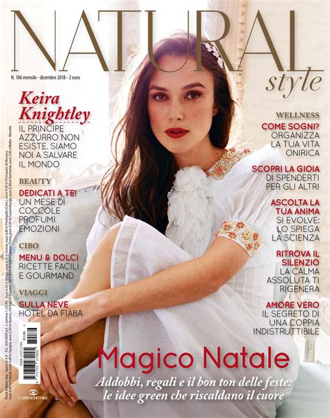 Keira Knightley - Natural Style December 2018 Issue • CelebMafia