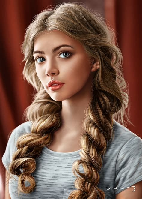 braided hair  behance