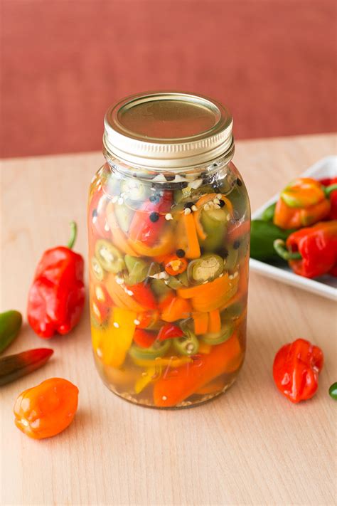 pickled fermented peppers  betty novack blog