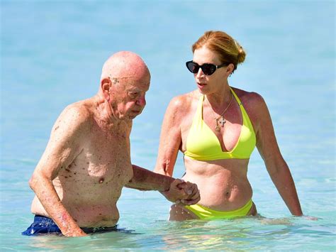 Rupert Murdoch spotted with new companion