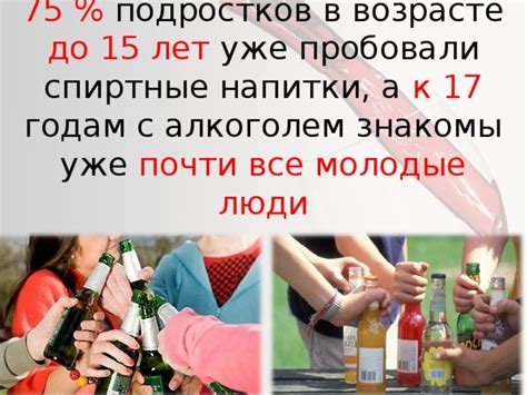 Презентация по теме "Подростковый алкоголизм"
