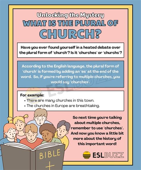 Plural of Church: From One Church to Many - ESLBUZZ