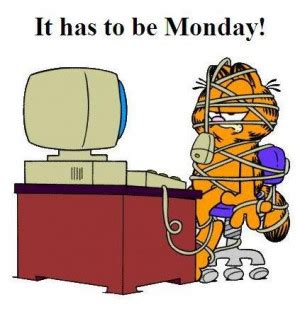 Garfield Monday Quotes. QuotesGram