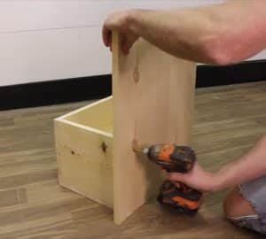 Easy-to-Build DIY Trash Can Cabinet - DIY Joy