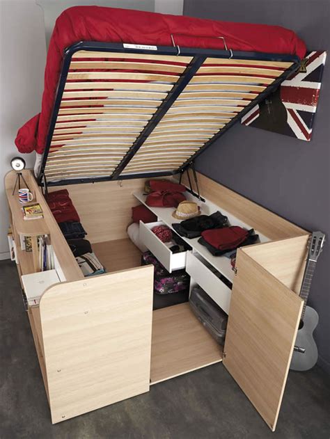 Clever Bed Designs With Integrated Storage For Max Efficiency