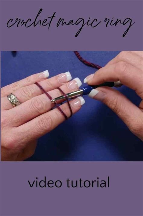 How to Crochet Magic Ring Tutorial - Marly Bird