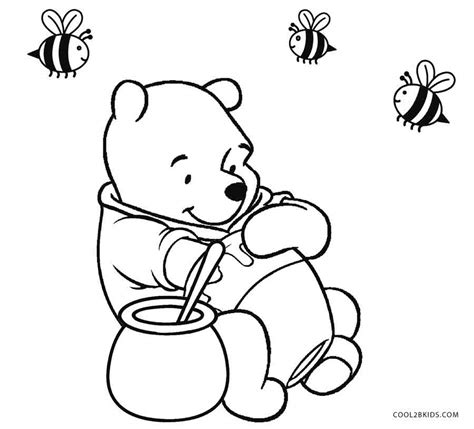 Winnie Puuh Ausmalbild - Ausmalbilder Winnie Puuh - Malvorlagen kostenlos zum ausdrucken