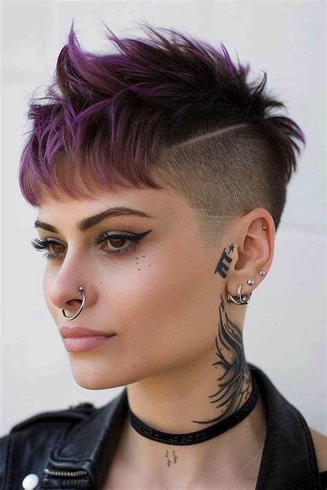 This secret punk haircuts method uses no commercial dyes 9