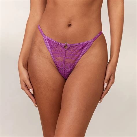 Charmed Thong - Plum - Lounge