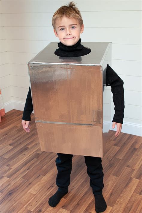 Cardboard Transformer Costume